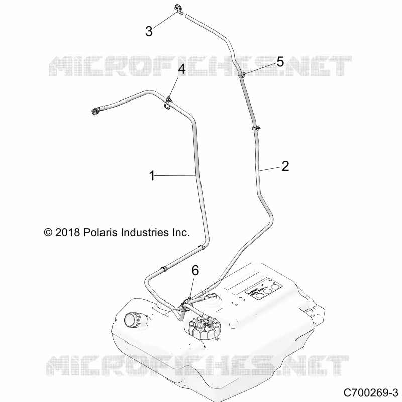 CARBURANTE SYTEMS, CARBURANTE LINES, STD.