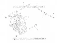 TRASMISSIONE, GEARCASE MOUNTING, REAR