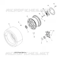 RUOTE, REAR AND HUB
