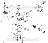 CILINDRO PRINCIPALE 600 XC 0971776 and EUROPEAN 600 XC E971776 (4937933793A014)