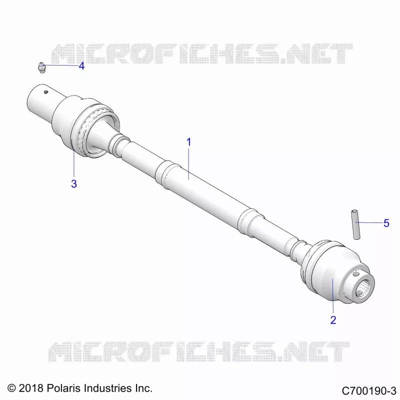 TRASMISSIONE, FRONT PROP SHAFT