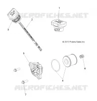 FILTRO DELL'OLIO, DIPSTICK AND FILL CAP
