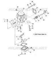MOTORE, CARBURATORE