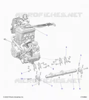 MOTORE, MOUNTING & LONG BLOCK