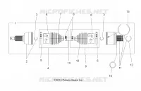 DRIVE TRAIN, DRIVE POSTERIORE ALBERO