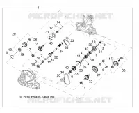 TRASMISSIONE, PRINCIPALE SCATOLA INGRANAGGI INTERNALS