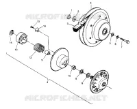 FRIZIONE DRIVEN ASSEMBLY Sportsman 4x4 W948040 (4926842684C002)