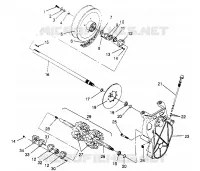 TRASMISSIONE ASSEMBLY  500 EFI 0952774, EFI SKS 0952574,   EFI SKS PT 095297 (4929052905B012)