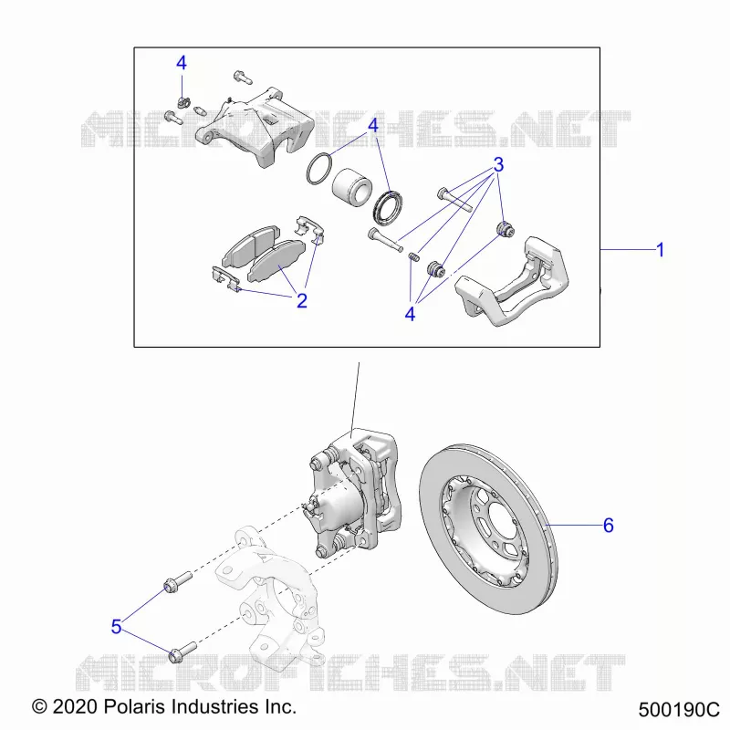 BRAKES, PINZA FRENO ANTERIORE