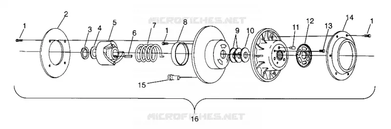 FRIZIONE DRIVEN ULTRA TOURING 0975378 and EUROPEAN ULTRA TOURING E975378 (4938133813C006)