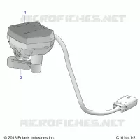 TIMONE, CONTROLS, THROTTLE ASM