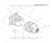 DRIVE TRAIN, PROP ALBERO, REAR