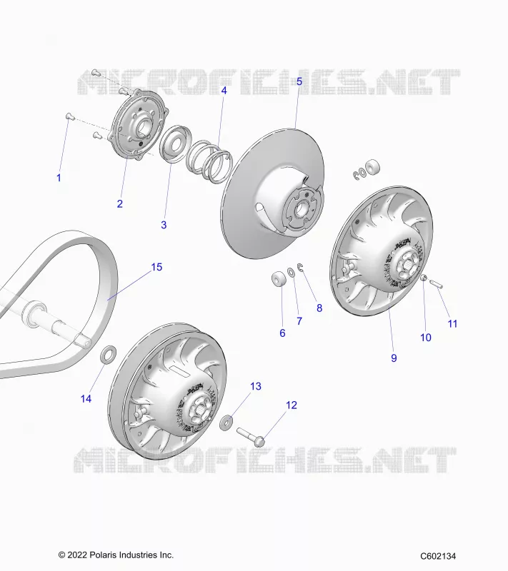 TRASMISSIONE, CLUTCH, SECONDARY