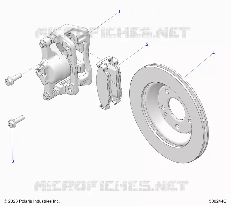 BRAKES, PINZA FRENO ANTERIORE