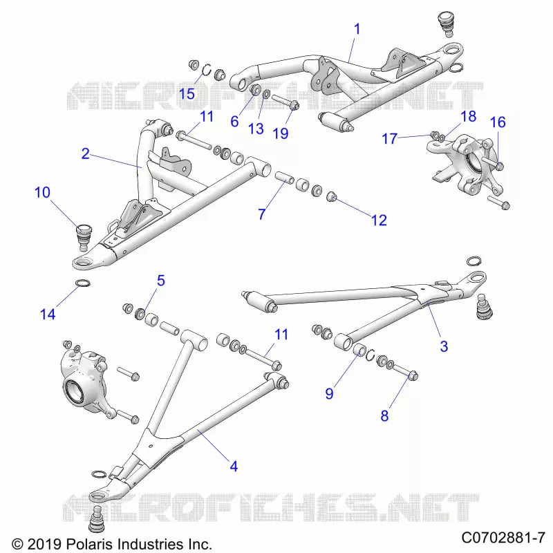 SOSPENSIONI ANTERIORI CONTROL ARMS