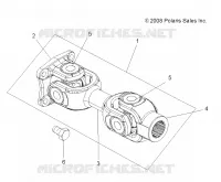TRASMISSIONE, PROP ALBERO, REAR