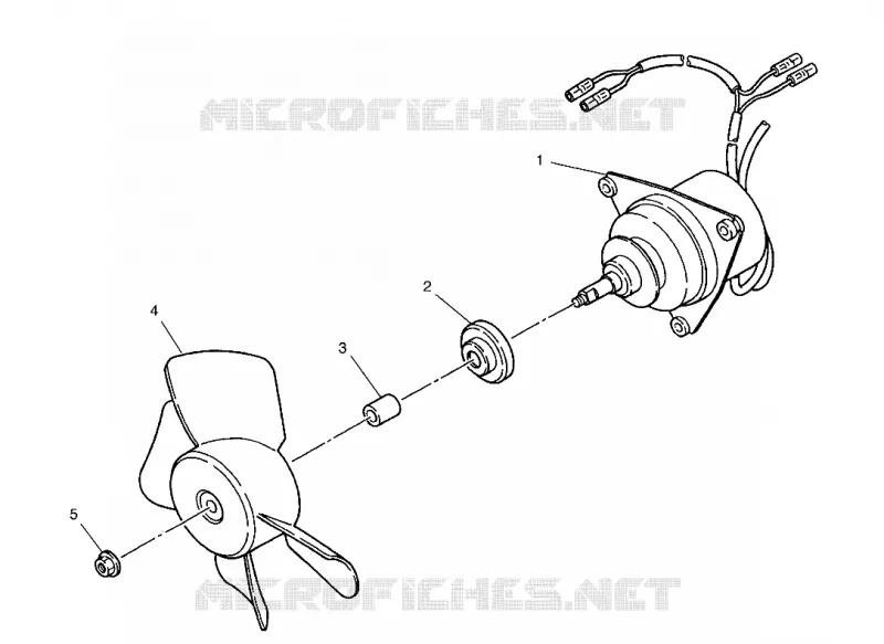 MOTORE DELLA VENTOLA Trail Boss W958527 (4930323032C014)