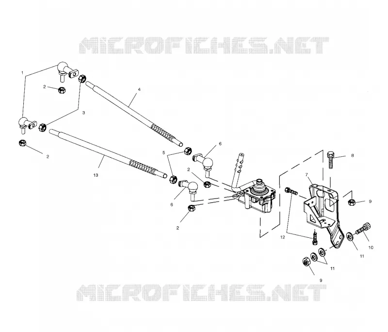 selettore di marcia MOUNTING