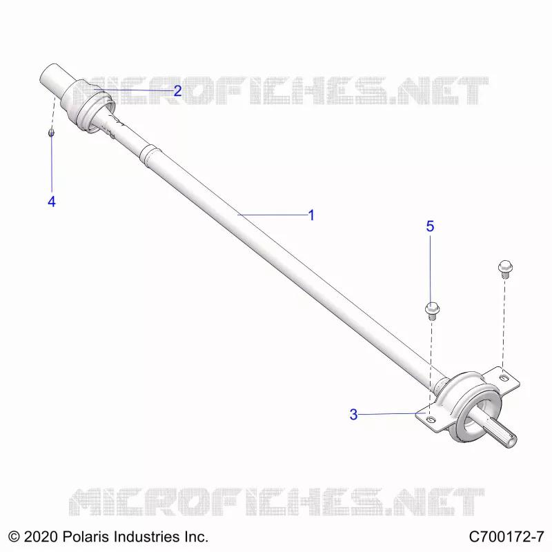 TRASMISSIONE, REAR PROP SHAFT
