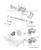 BRAKES, PINZA FRENO POSTERIORE