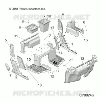 CARROZZERIA INFERIORE ANTERIORE AND ROCKERS