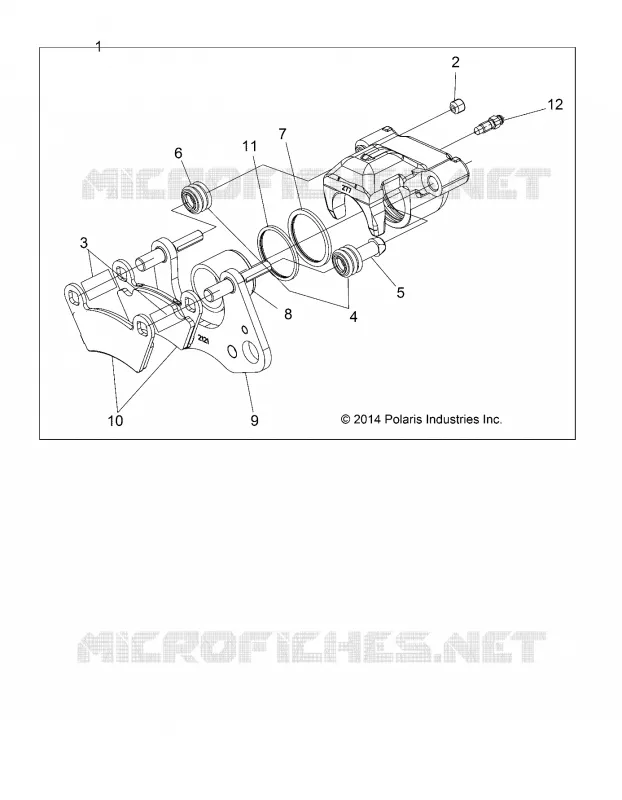 BRAKES, PINZA FRENO ANTERIORE