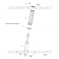 SUSPENSION, SHOCK ANTERIORE