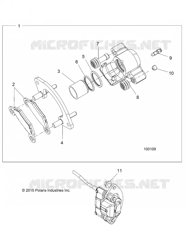 FRENO POSTERIORE CALIPER