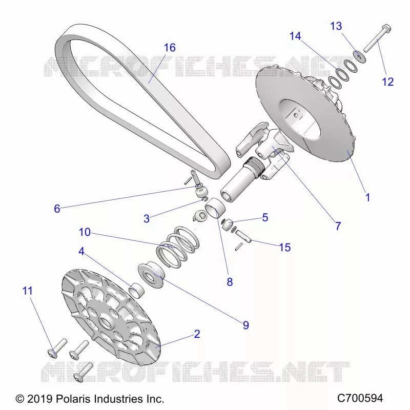 TRASMISSIONE, CLUTCH, SECONDARY