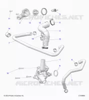 MOTORE, WATERPUMP AND BYPASS