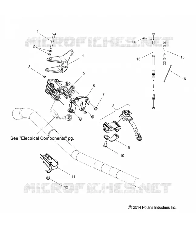 ENGINE, ACCELERATORE CONTROL ASM.