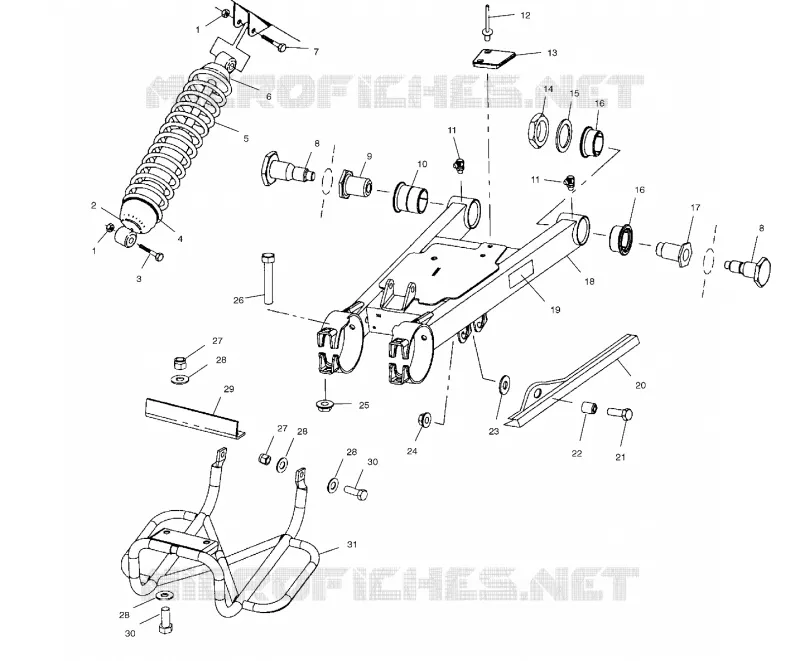 SWING ARM   SHOCK