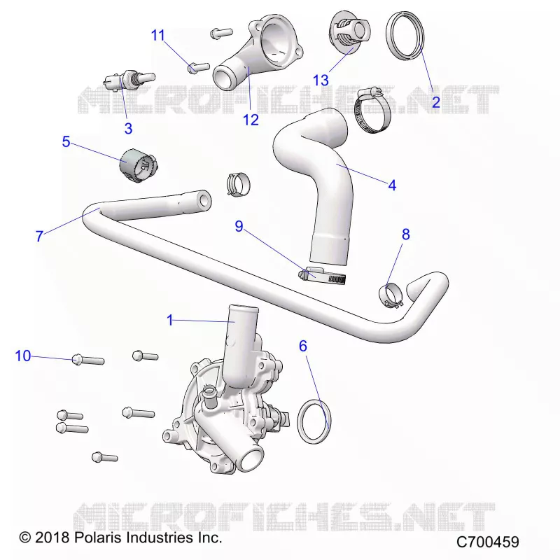 MOTORE, WATERPUMP AND BYPASS
