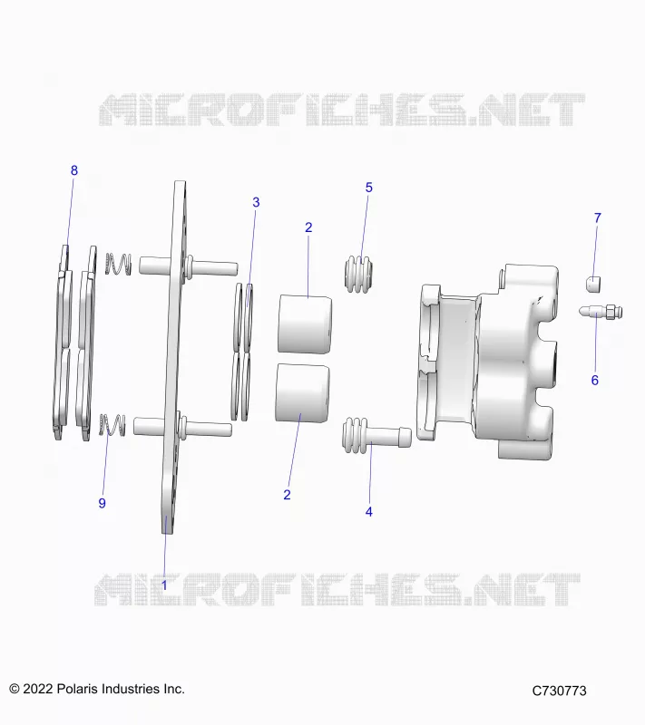 BRAKES, PINZA POSTERIORE