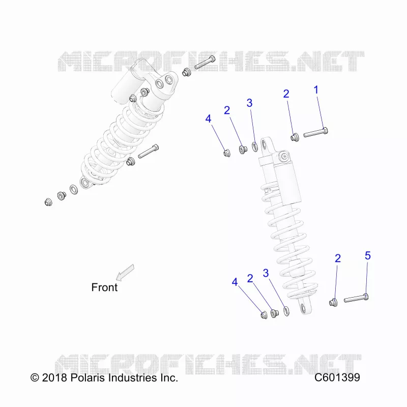 SUSPENSION, SHOCK MONTAGGIO (IFS)