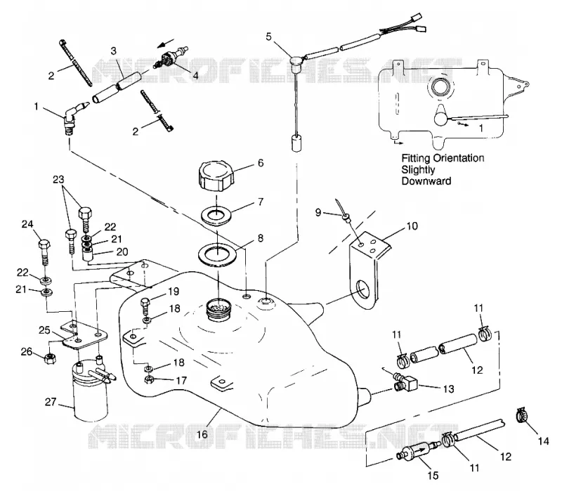 SERBATOIO OLIO SL 780 B974088 and Intl. SL 780 I974088 (4940924092A012)