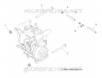 TRASMISSIONE, GEARCASE MOUNTING, REAR