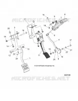 CONTROLS, PEDALS AND FRENO DI STAZIONAMENTO
