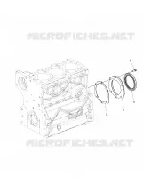 ENGINE, ALBERO MOTORE OIL SEAL FLANGE