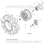 RUOTE, REAR AND HUB
