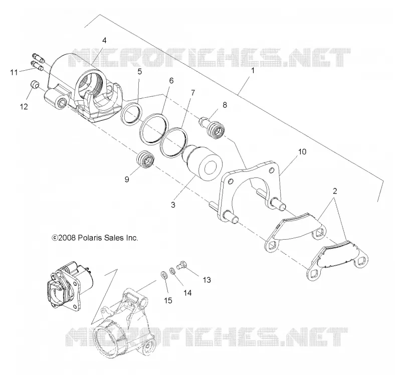 BRAKES, PINZA POSTERIORE