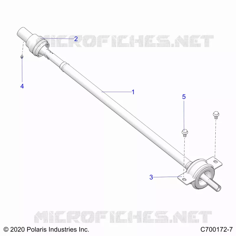 TRASMISSIONE, REAR PROP SHAFT