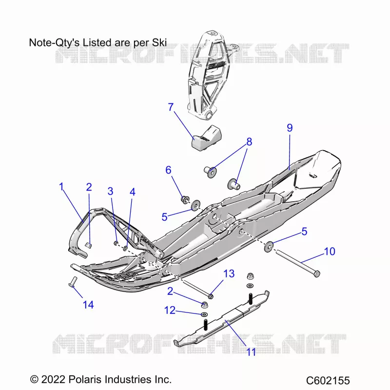 STEERING, SCIARE ASM.