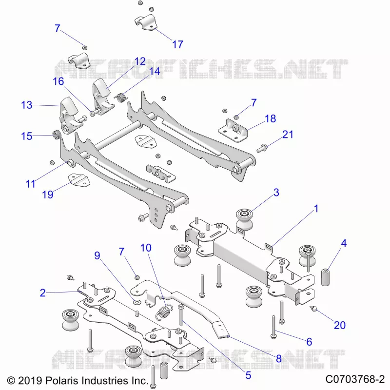 SEDE MOUNTING, FRONT