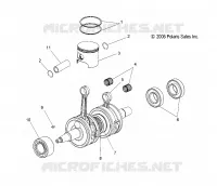 ENGINE, PISTONE   ALBERO MOTORE
