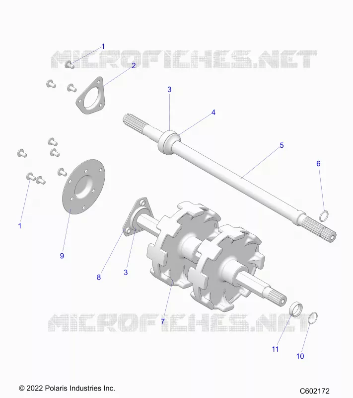 DRIVE TRAIN, JACKSHAFT AND ALBERO DI TRASMISSIONE