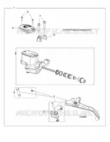BRAKES, FRONT BRAKE LEVER AND CILINDRO PRINCIPALE