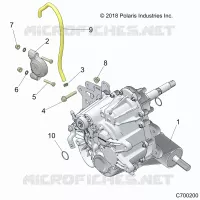DRIVE TRAIN, PRINCIPALE SCATOLA INGRANAGGI MOOUNTING