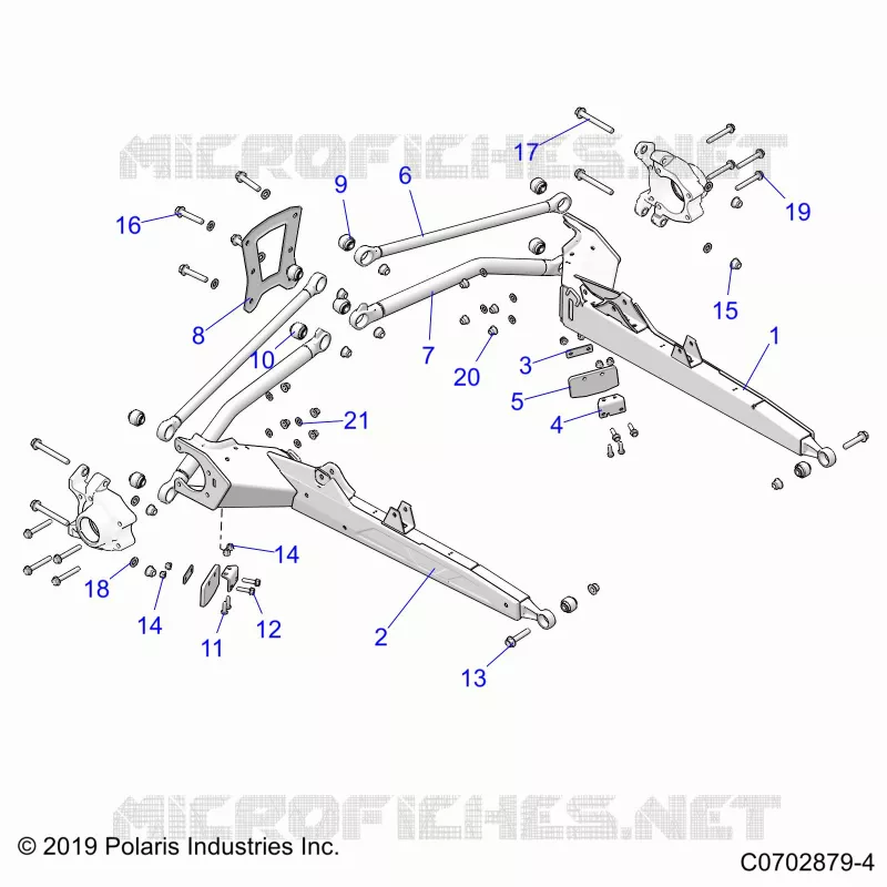SOSPENSIONE POSTERIORE CONTROL ARMS
