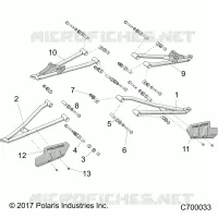 SOSPENSIONI ANTERIORI CONTROL ARMS- R22TAA99A1/A7 (C700033)